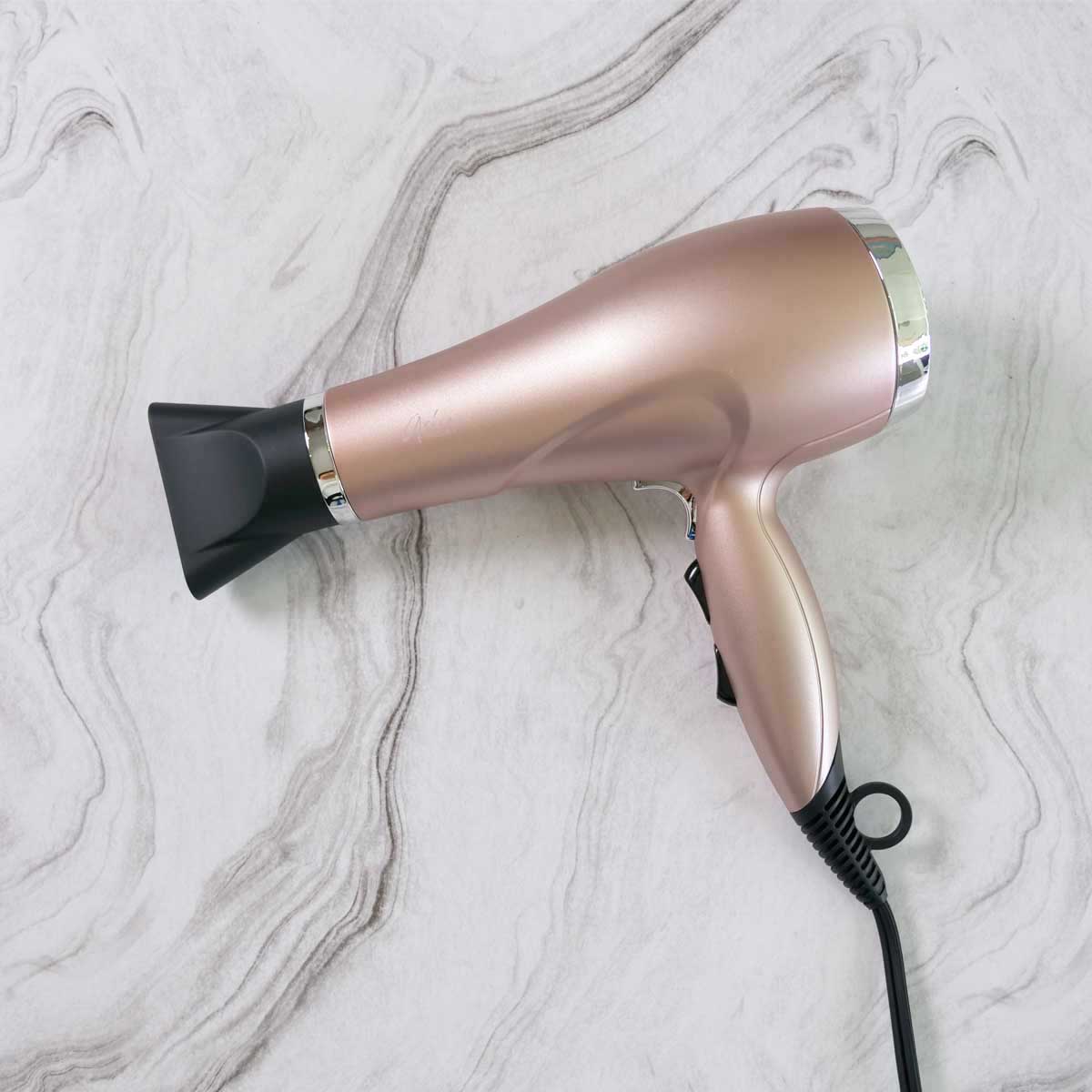 Designed by Hairstylists Rose Gold Ionic Blow Dryer Aria Beauty