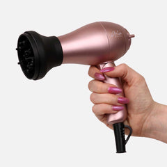 Aria Beauty Blow Dryers Rose Gold Mini Blow Dryer