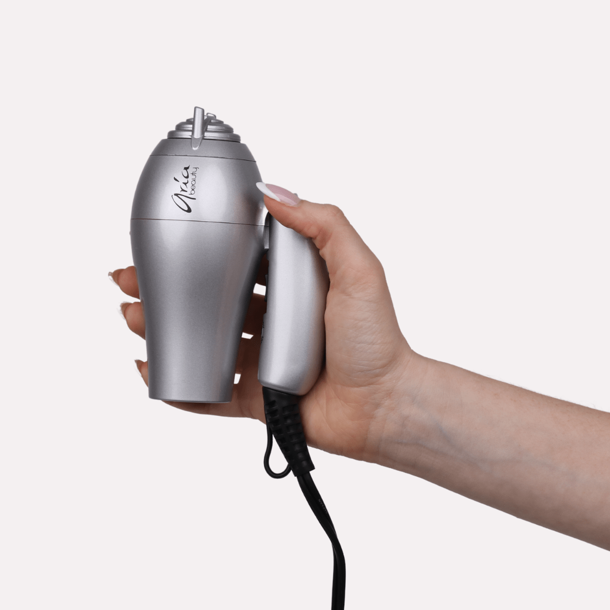 Aria Beauty Blow Dryers Silver Mini Blow Dryer - COMING SOON