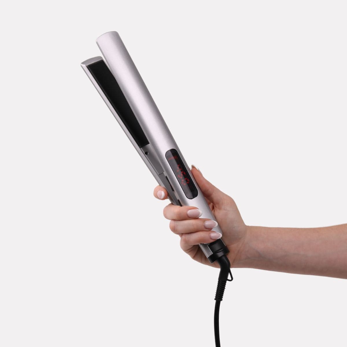 Aria Beauty  Hair Straightener - Hair Iron 1" Digital Straightener with Extra Long Plates