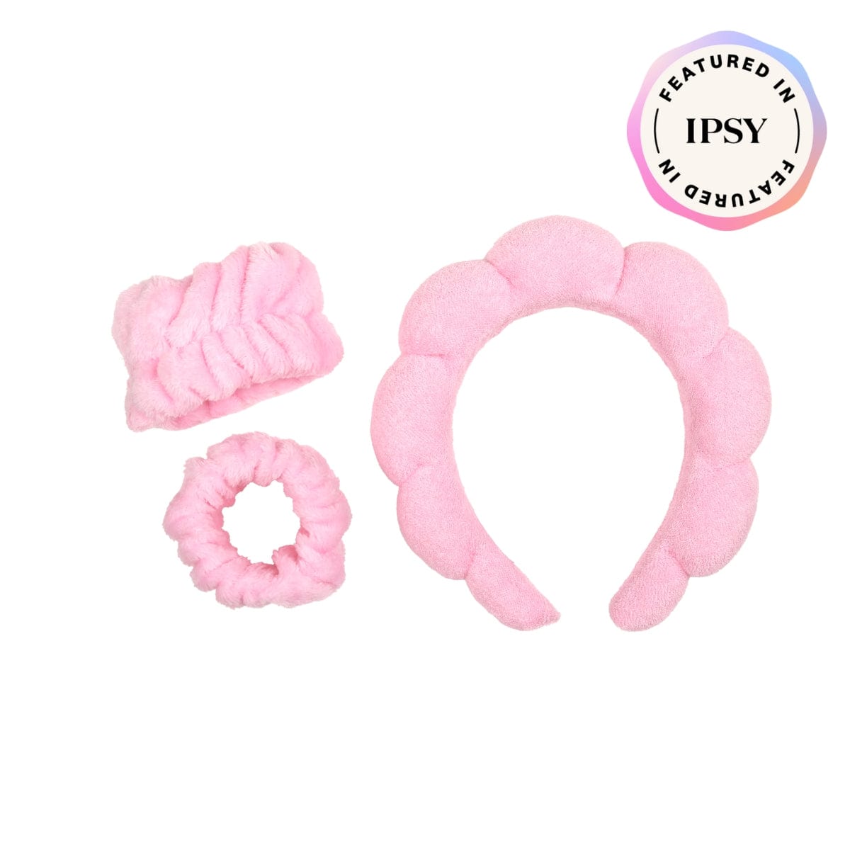 Aria Beauty Hair Styling Accessories Headband & Wristband Beauty Set