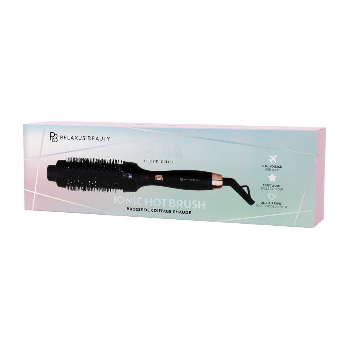 Aria Beauty RB 1.5" Ionic Hot Brush